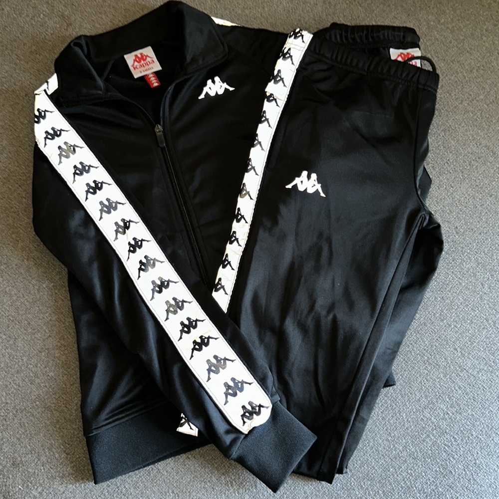 Kappa Reflective Women’s 222 Banda Black Dolly Tracksuit